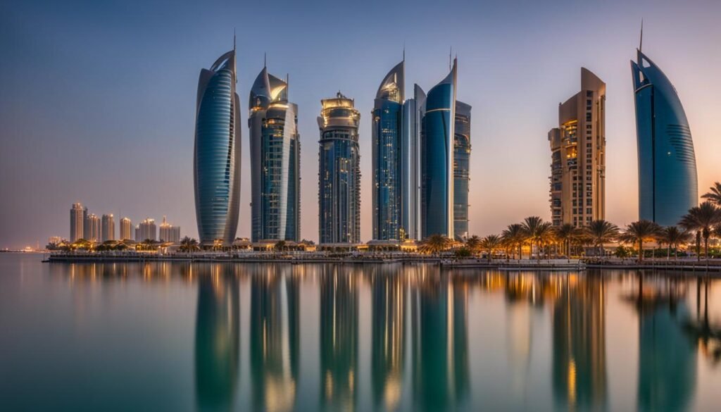 West bay lagoon Doha Qatar