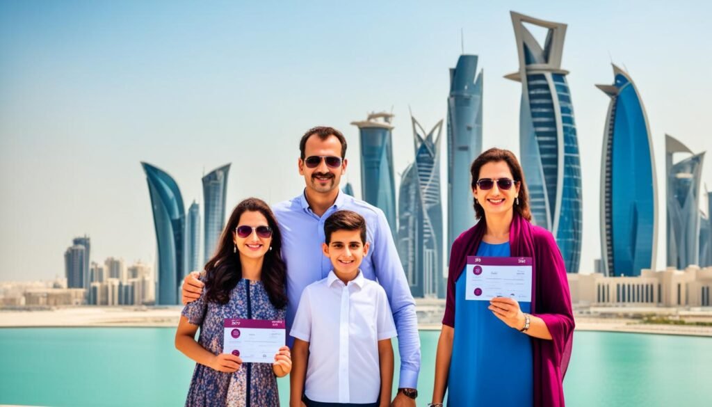 qatar family visa