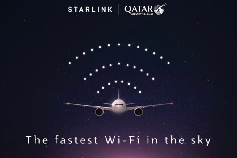 qatarairways starlink