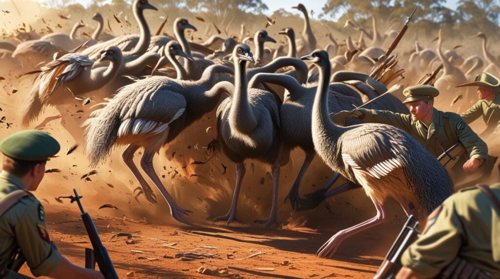 The Great Emu War of Australia